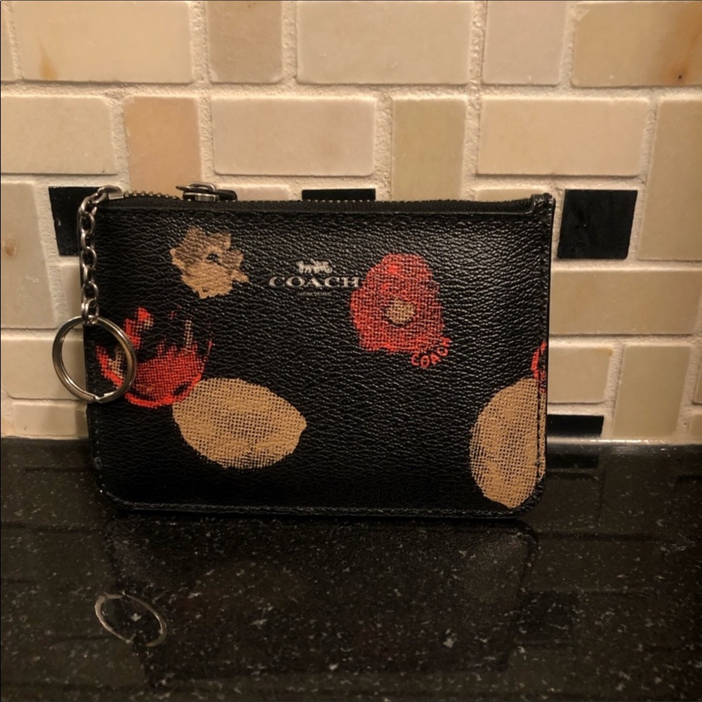 Coach card pouch